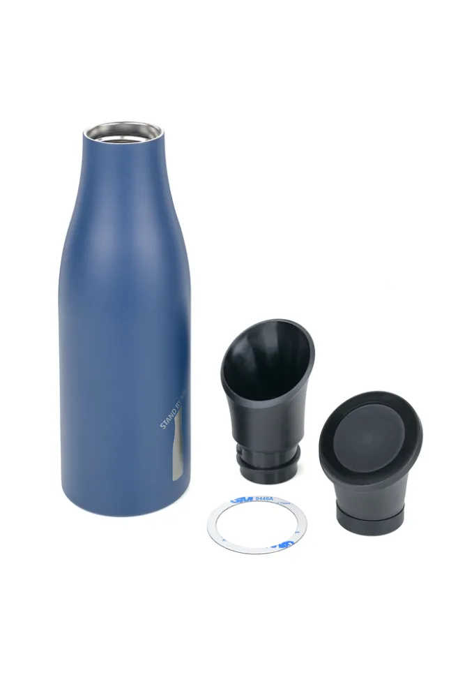 Thermoflasche STAND BY ME blau, blau – Bild 2