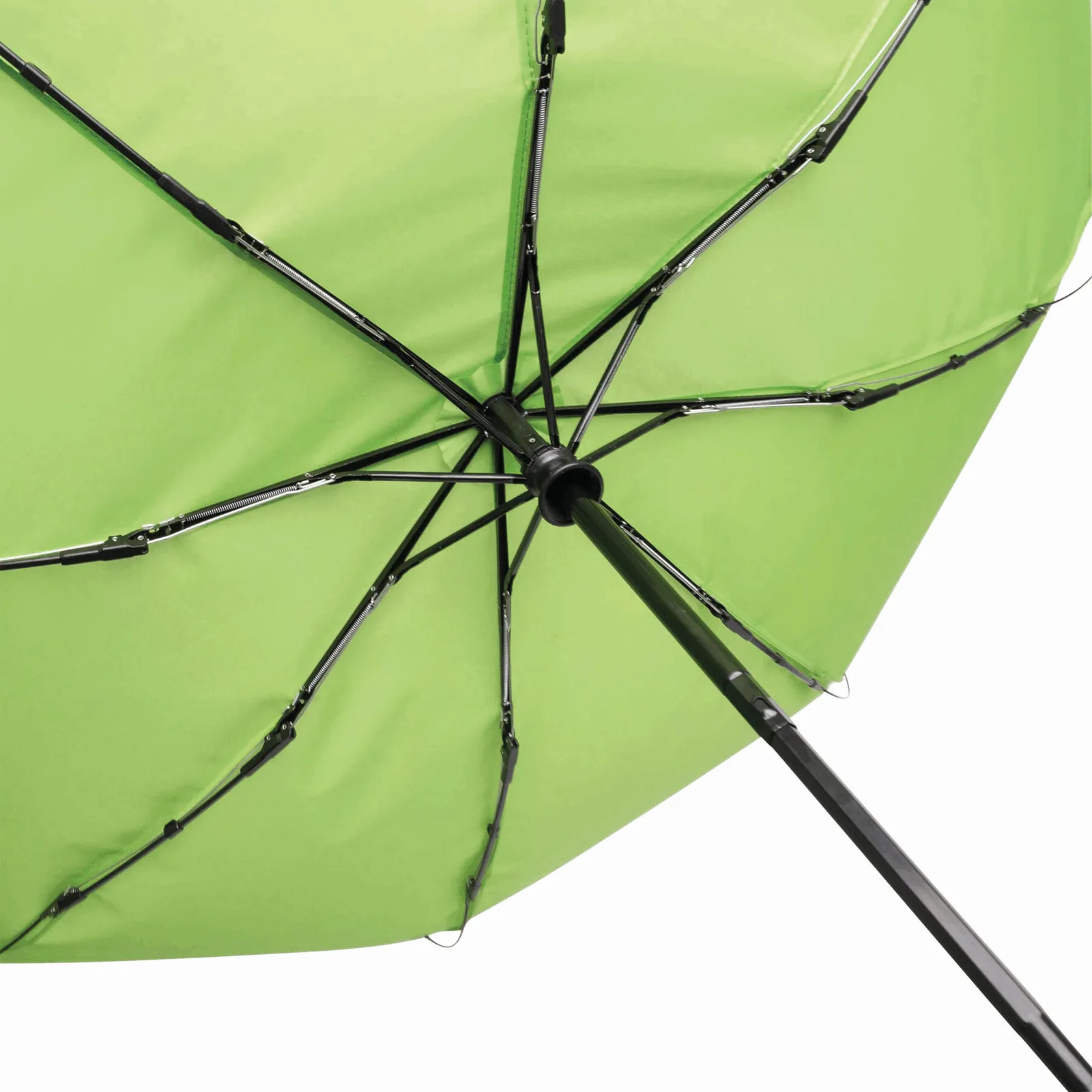 CALYPSO - Vollautomatischer Windproof-Taschenschirm, hellgrün – Bild 7