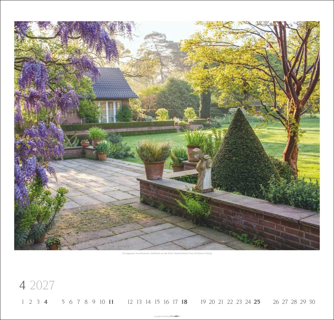 Gartenträume Wandkalender 2027 – Bild 5