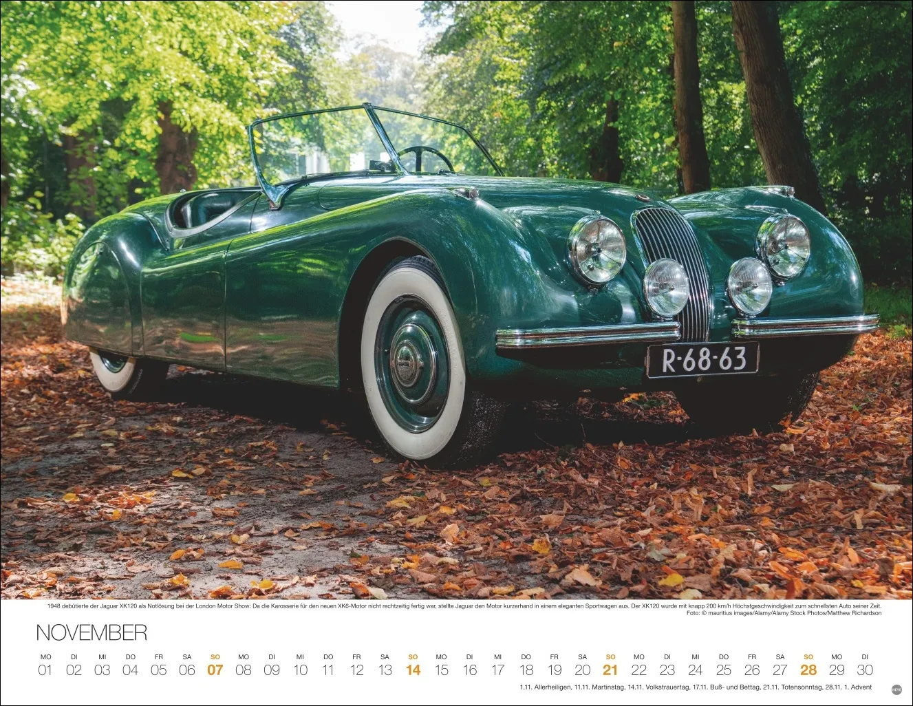 Legendäre Autos Posterkalender 2027 – Bild 12