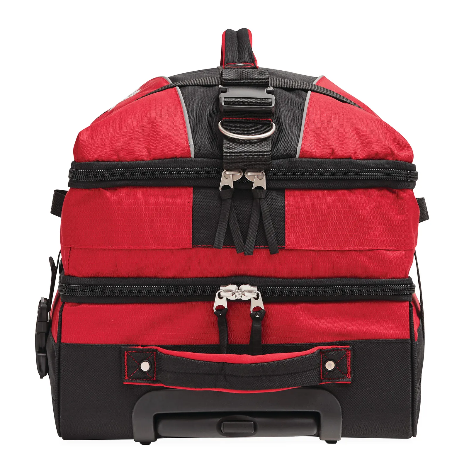 BOGI L - Trolley-Reisetasche BoGi L, rot, schwarz – Bild 7