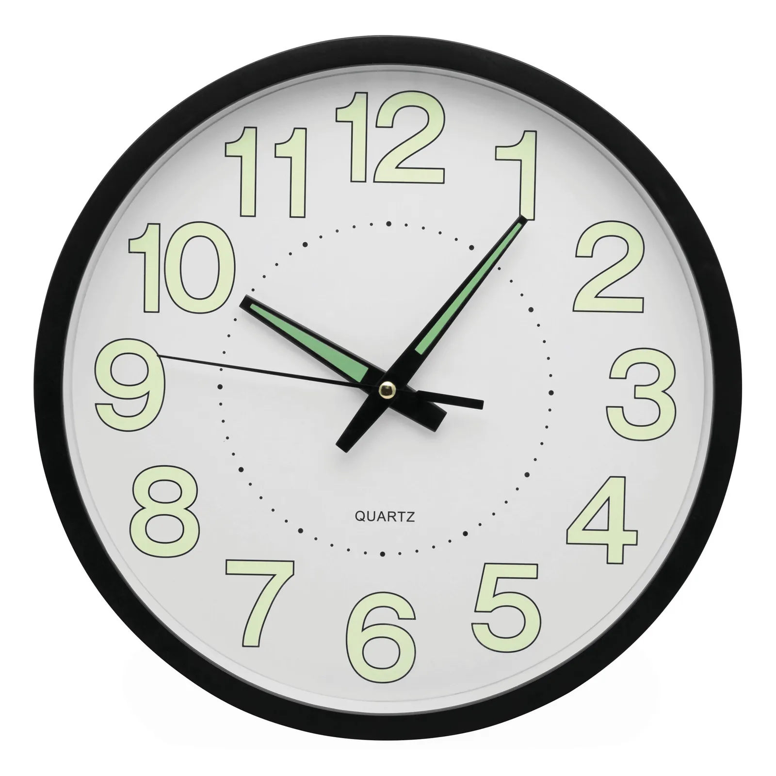SUN - Wanduhr schwarz, weiß, schwarz, weiß – Bild 2