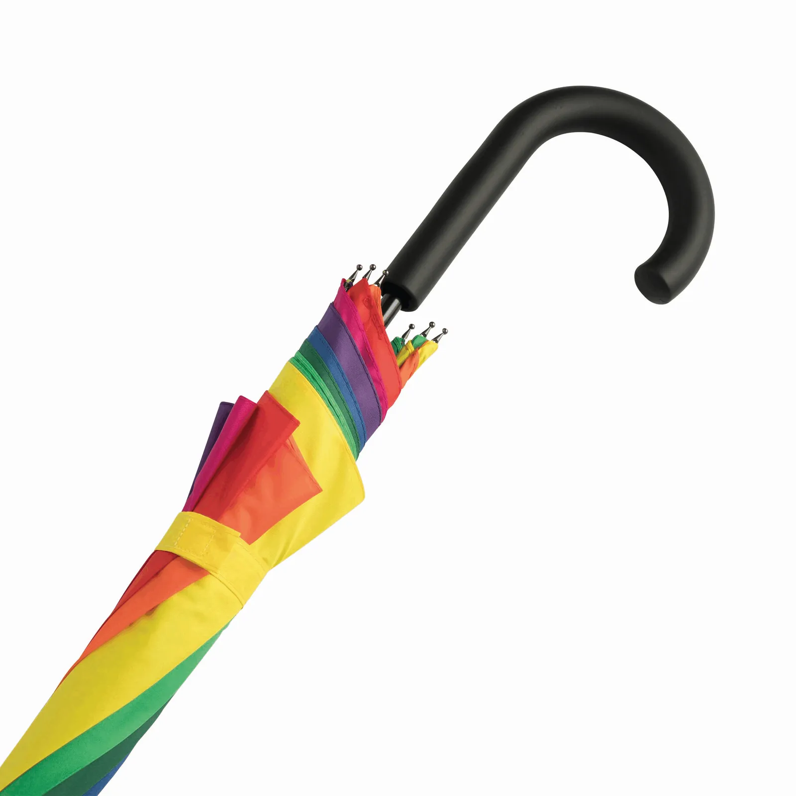 WIND Umbrella, Windproof-Stockschirm, regenbogen – Bild 6