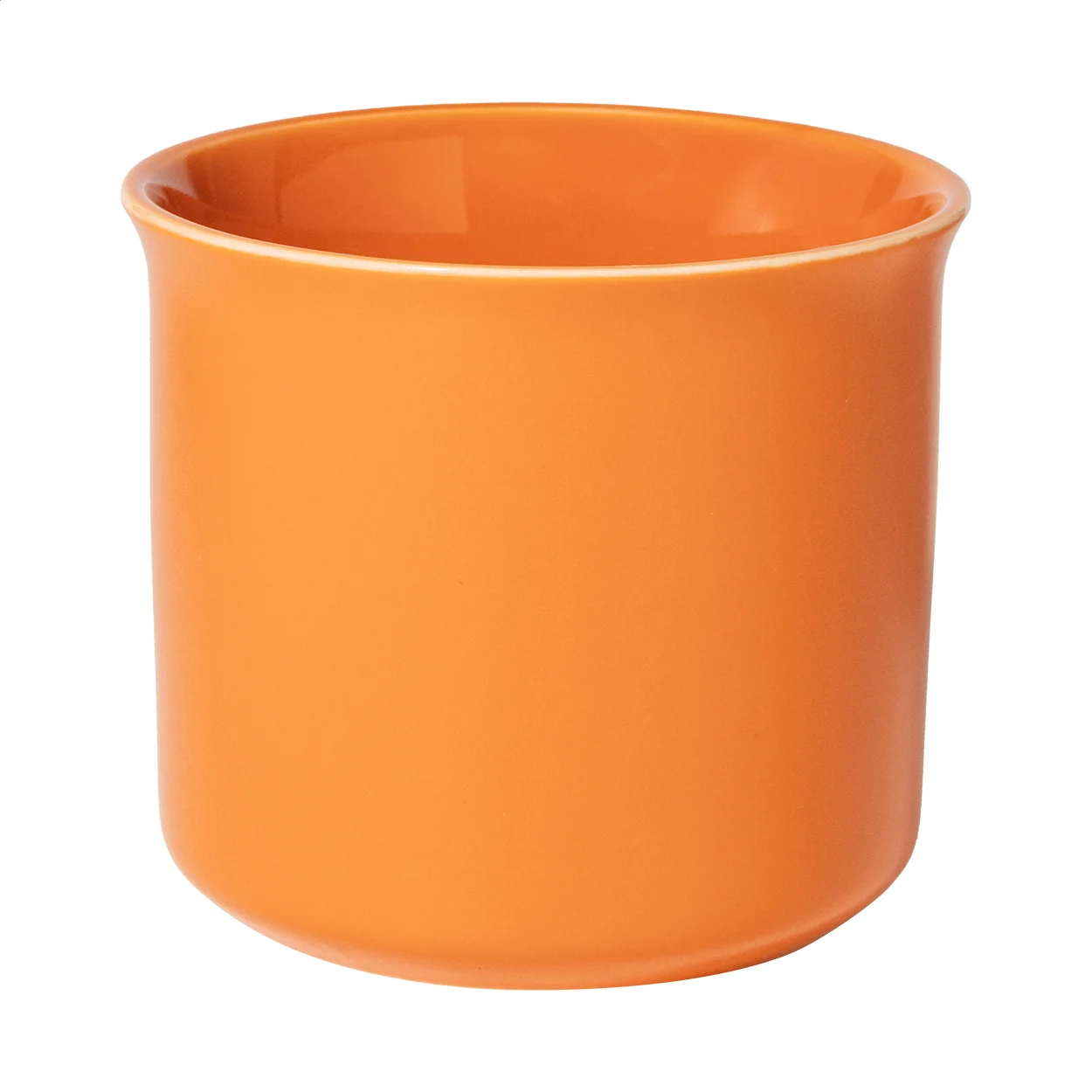 Matter Vintage-Becher Woodstock Flat, orange – Bild 3