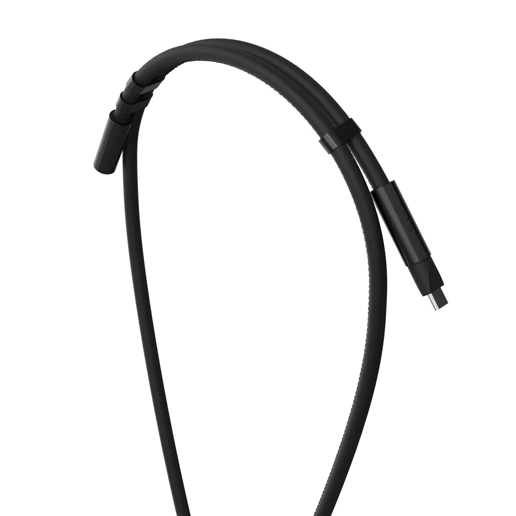 VINGA Baltimore RCS Ladekabel/Lanyard, schwarz – Bild 5