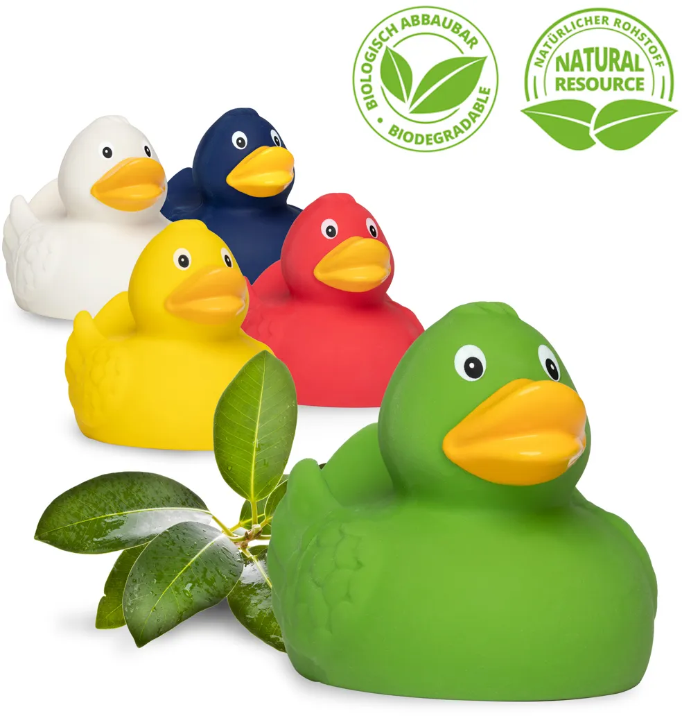 Naturkautschuk-Ente, klassik, blau – Bild 2