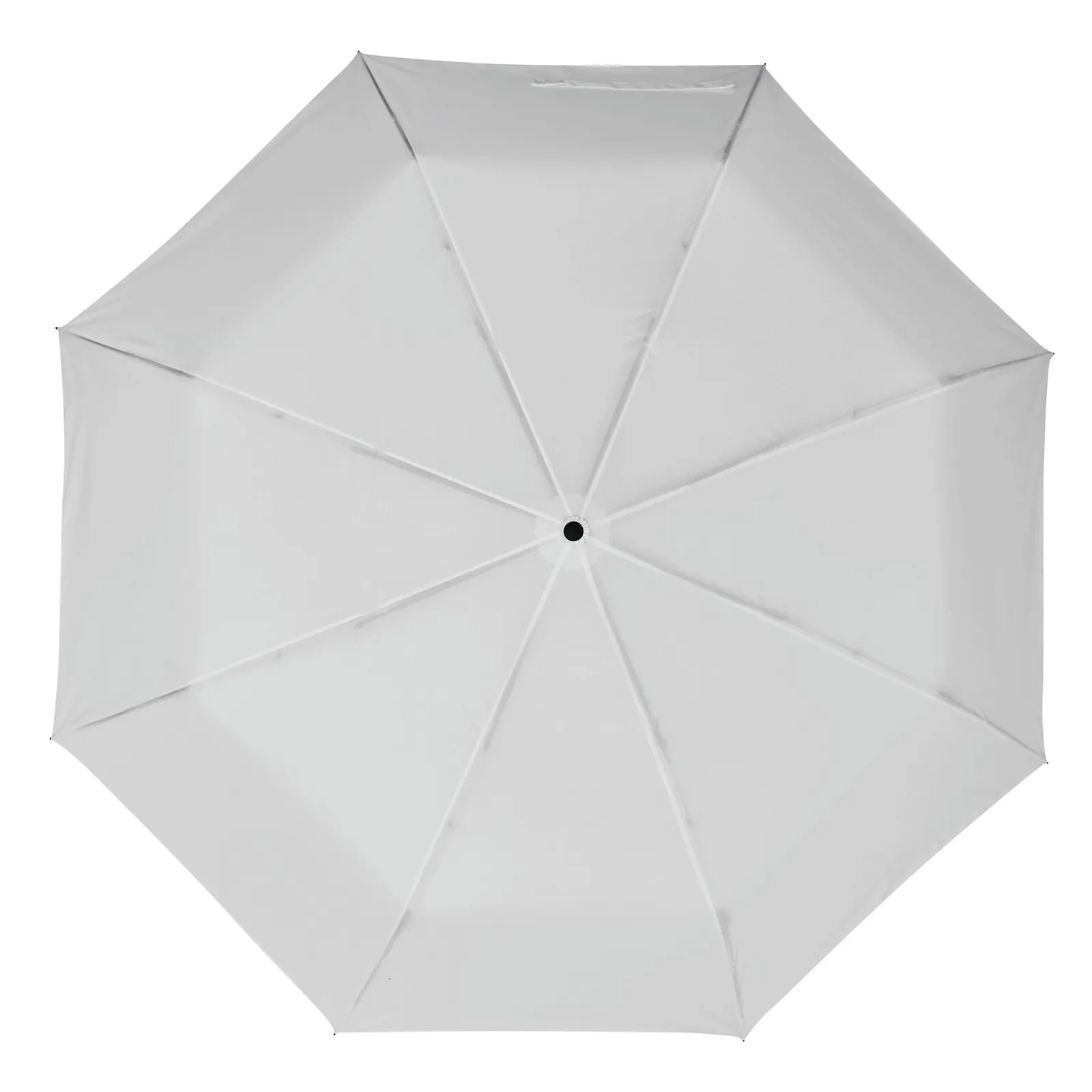 MISTRAL Umbrella, Vollautomatischer Windproof-Taschenschirm, weiß – Bild 2