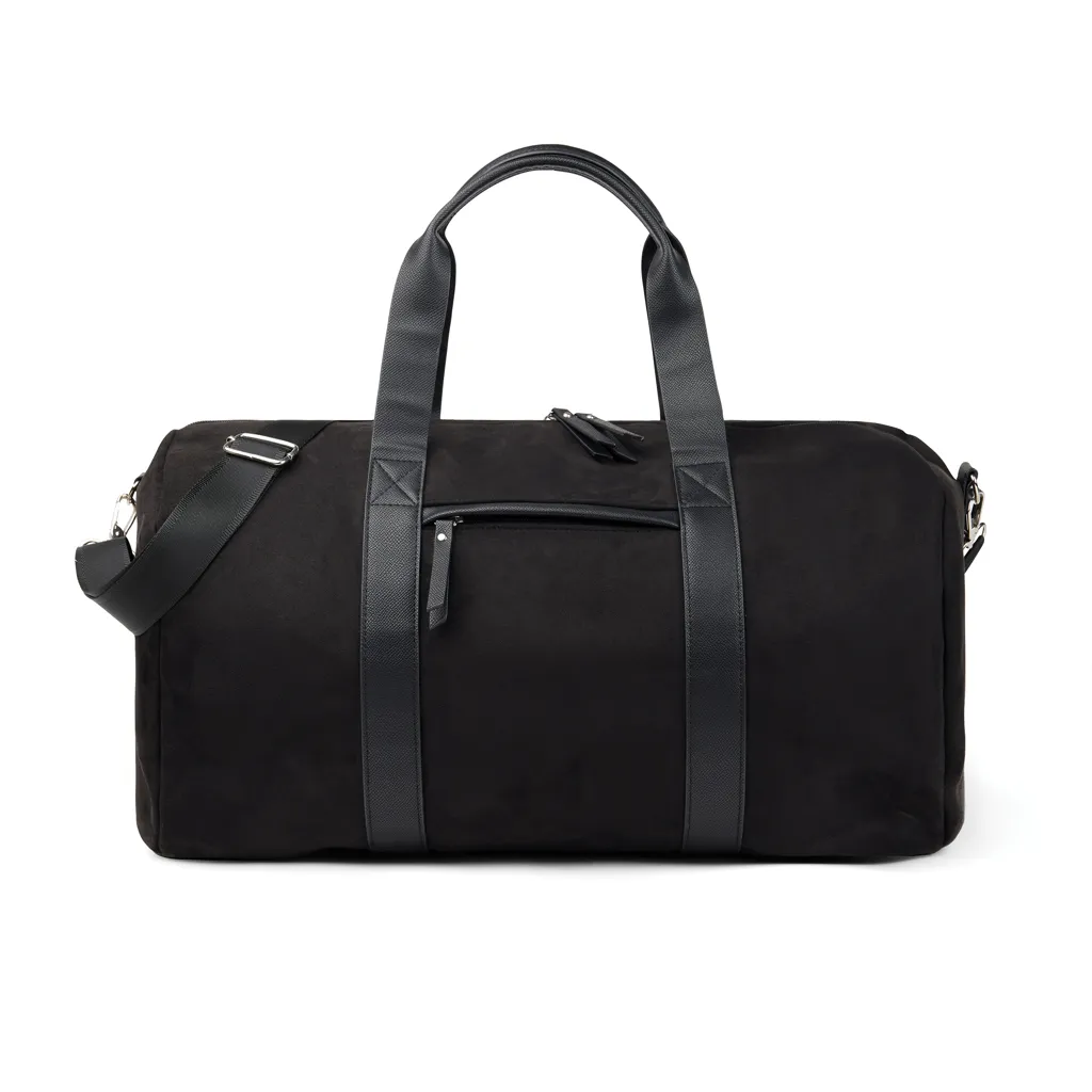 VINGA Marlow Wochenendtasche RCS aus recyceltem Polyester, schwarz – Bild 2