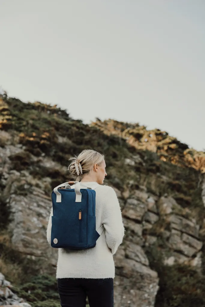 VINGA Sortino RCS Rucksack, blau – Bild 7