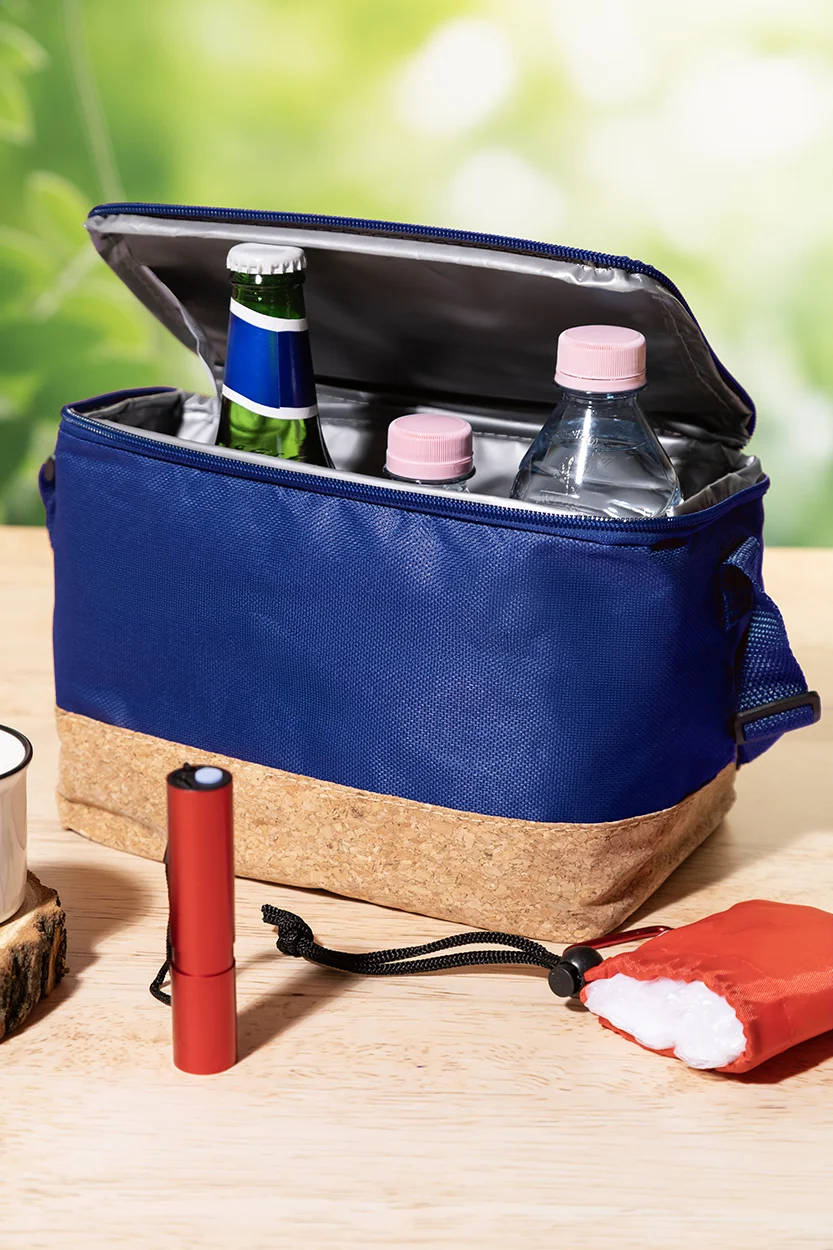 Kühltasche RPET Kooper, blau – Bild 6