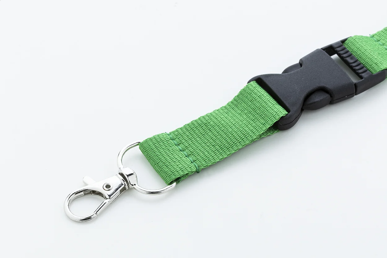 Lanyard Revent Plus aus RPET, grün – Bild 3
