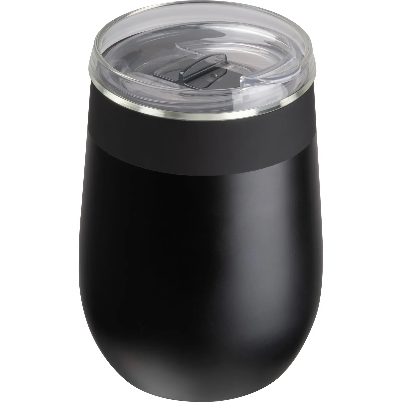 MoLu recycelter Edelstahl Trinkbecher Palm Bay, schwarz – Bild 2