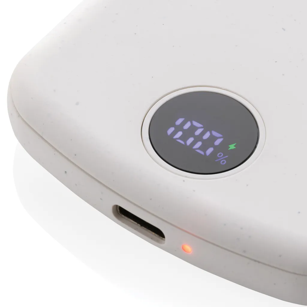 MagBoost 5.000mAh magnetische Powerbank aus RCS rec. Plastik, weiß – Bild 5