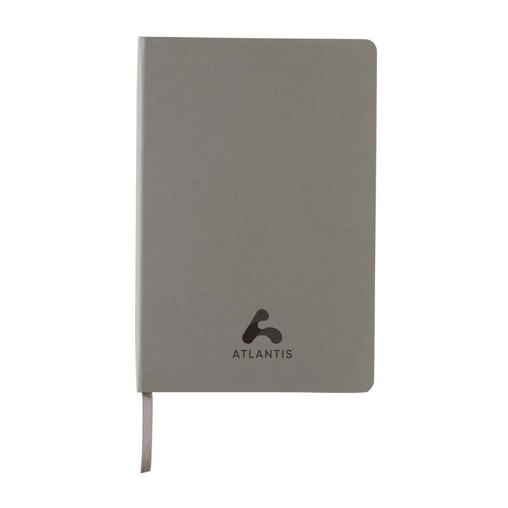 A5 Hardcover Notizbuch, grau – Bild 5