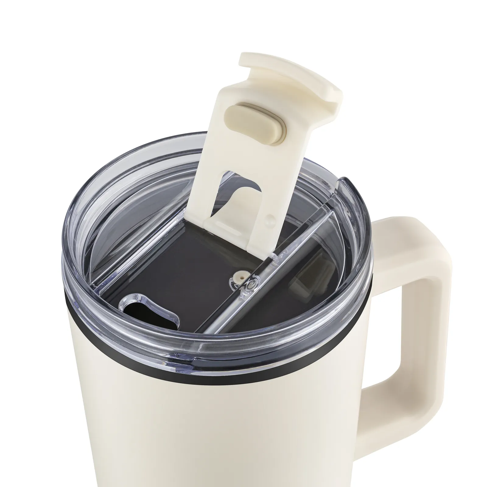 Thermobecher „CremaExtensaMaximaBudget“, eggshell – Bild 3