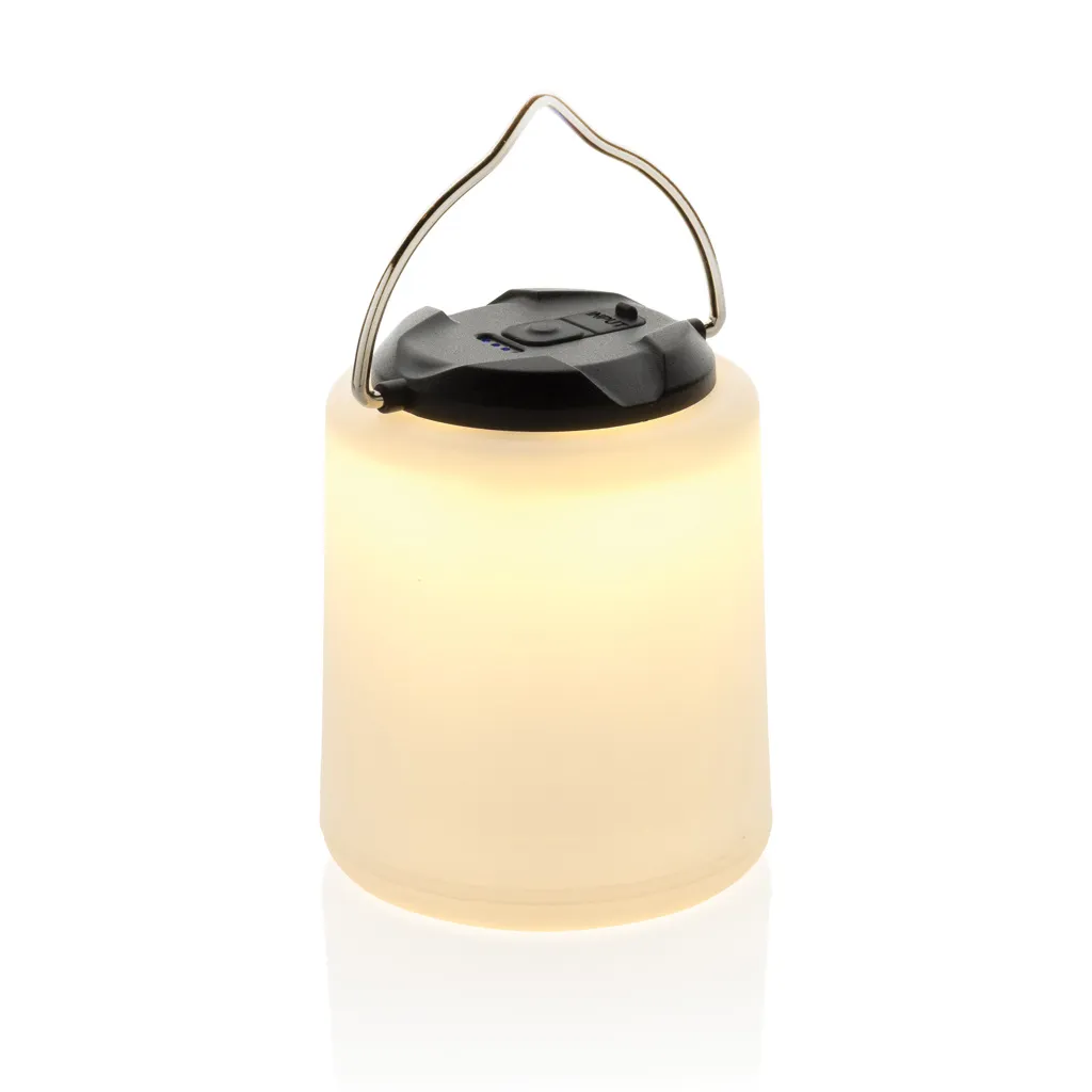 Limio tragbare wiederaufladbare Tischlampe aus RCS rec. ABS, weiß – Bild 2