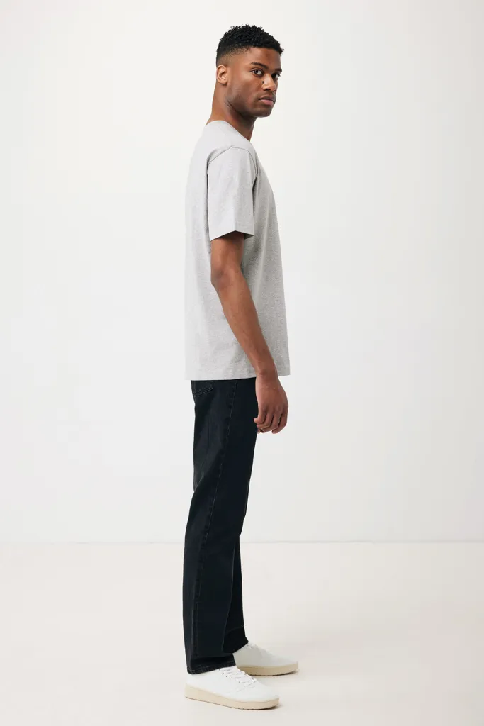 IQONIQ Teide T-Shirt aus recycelter Baumwolle, heather grey – Bild 5