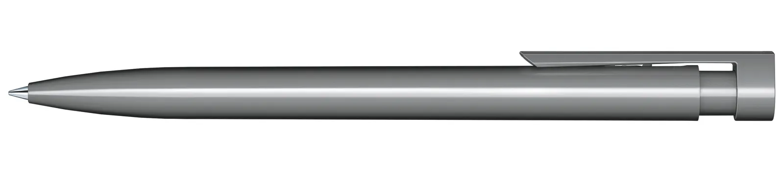 Liberty Polished Druckkugelschreiber, Cool Gray 9 – Bild 4
