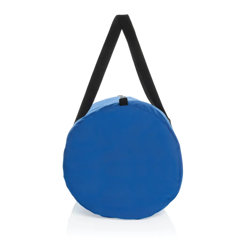 Dillon AWARE™ RPET faltbare Sporttasche, Königsblau – Bild 3