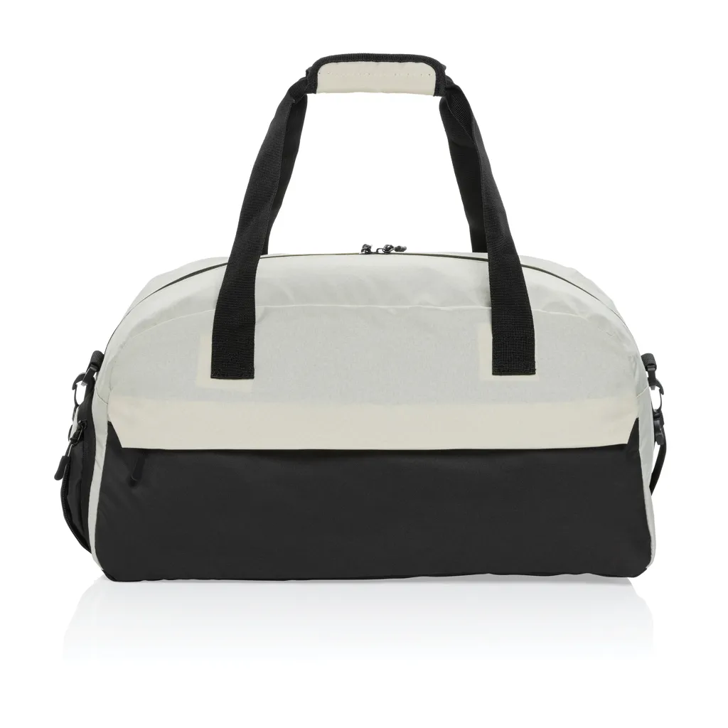 Kazu AWARE™ RPET Weekend-Duffel-Bag, off white – Bild 2
