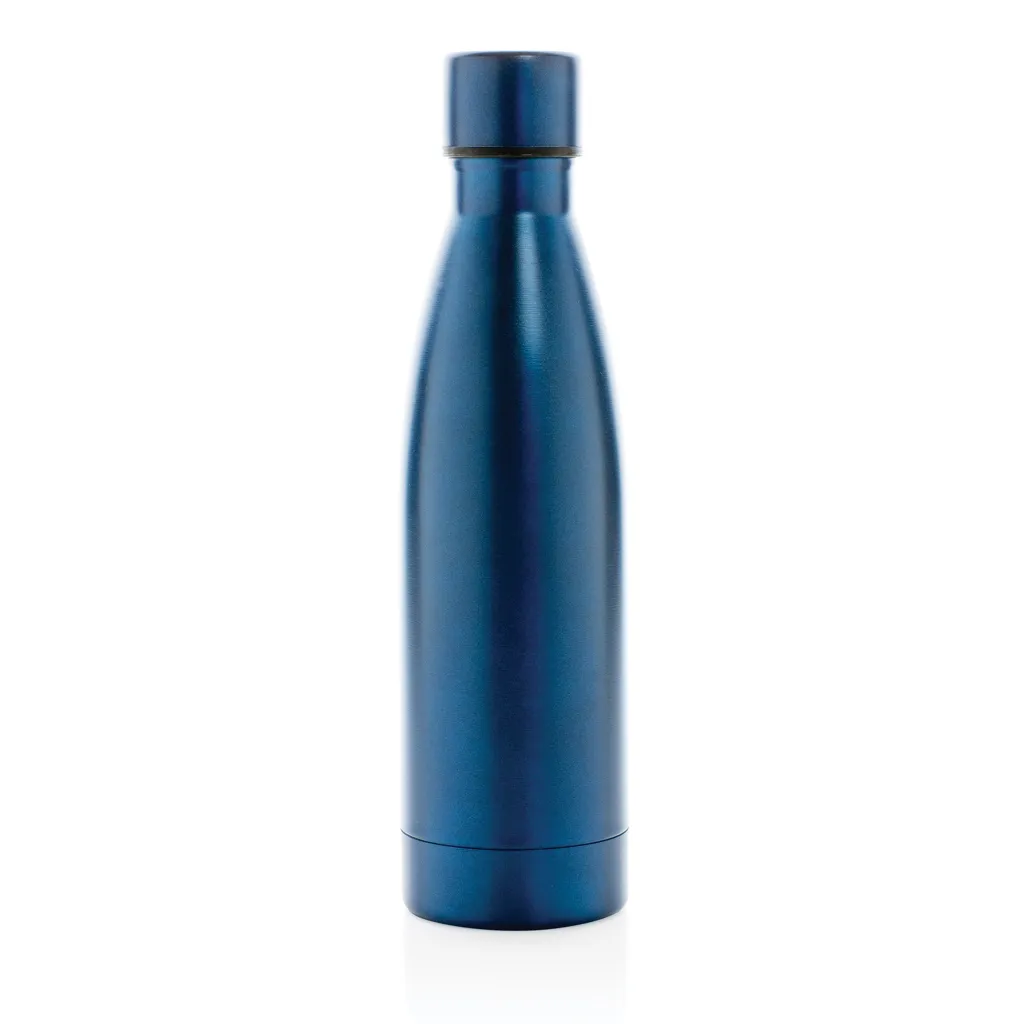 RCS recycelte Stainless Steel Solid Vakuum-Flasche, navy blau – Bild 2