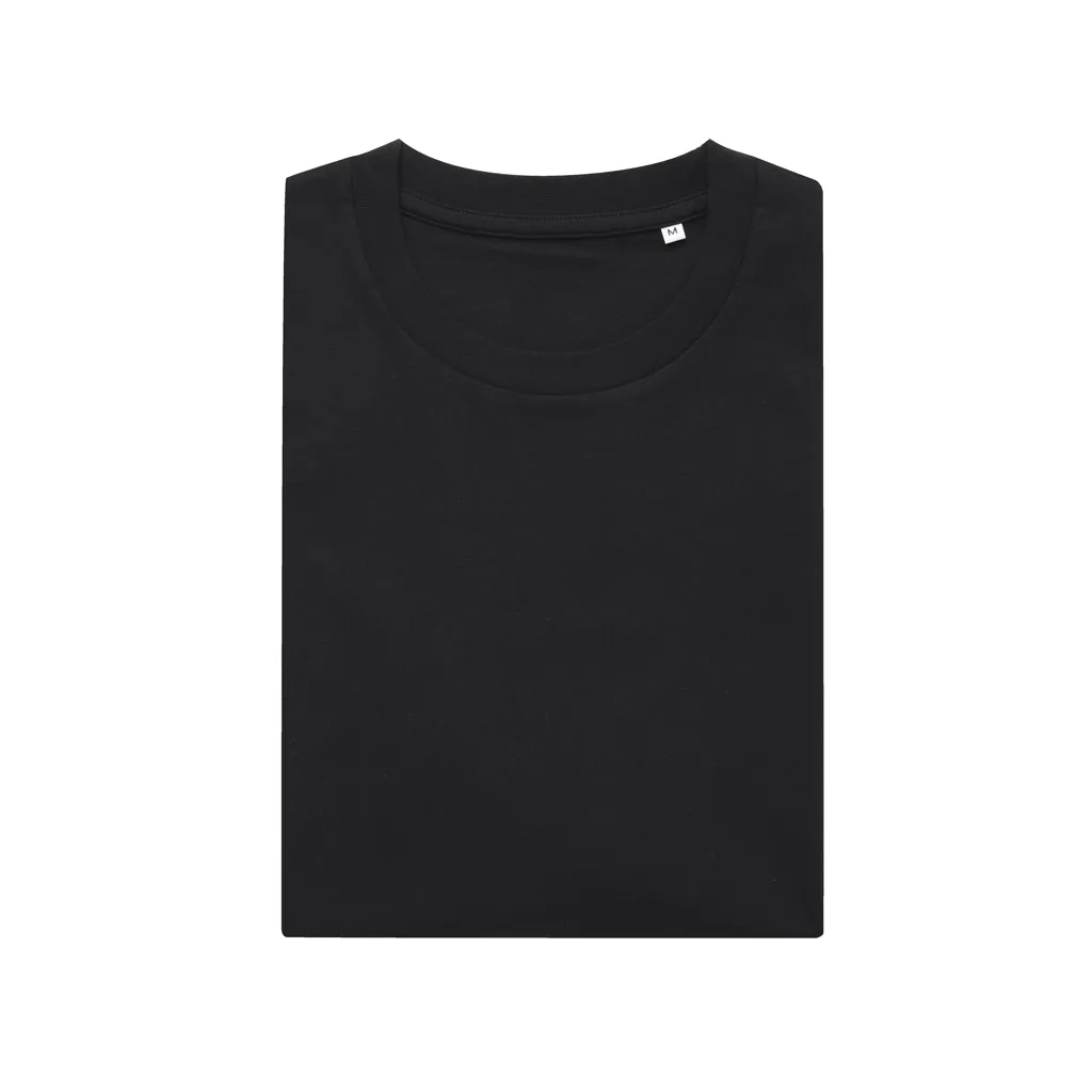 IQONIQ Bryce T-Shirt aus recycelter Baumwolle, schwarz – Bild 3