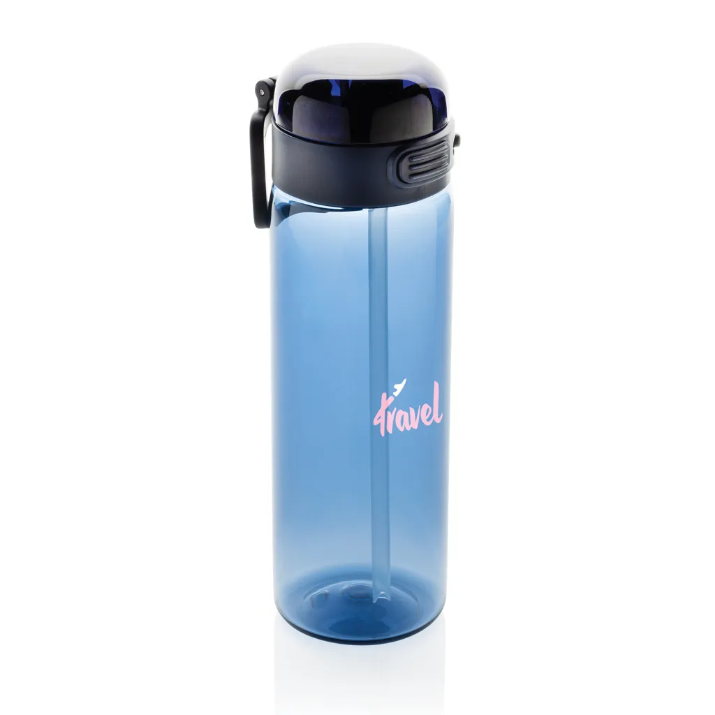 Sip'nLock RCS rPET auslaufsichere Sport-Trinkflasche 800ml, navy blau – Bild 6