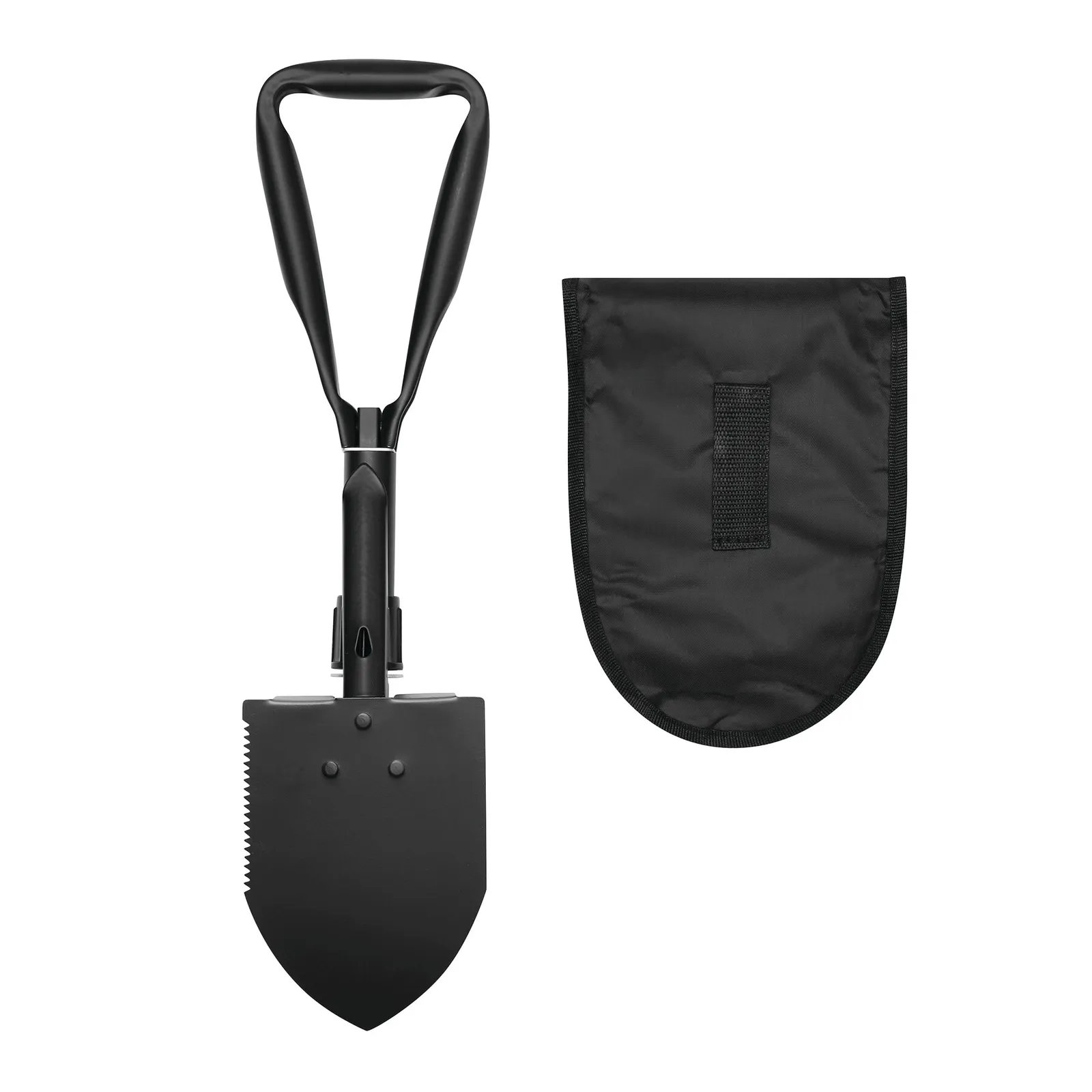 SCOOP - Faltbarer Spaten mit Tasche schwarz, schwarz – Bild 3