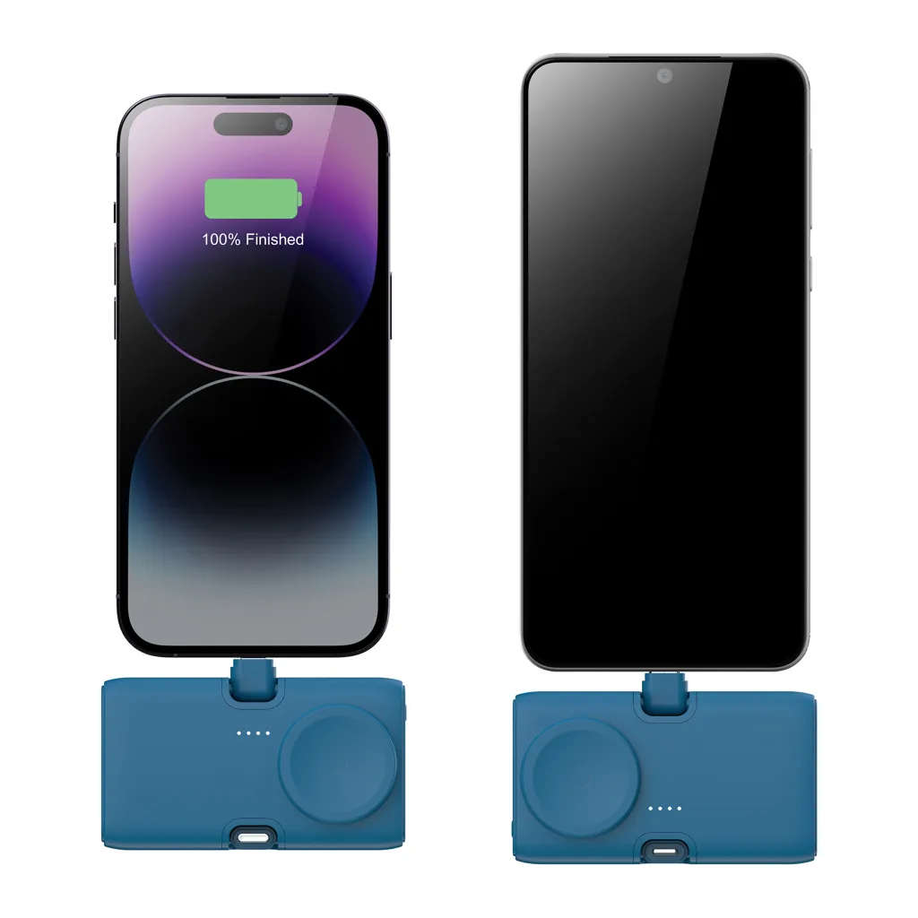 Urban Vitamin San Diego 20W PD RCS Powerbank & WatchCharger, blau – Bild 5