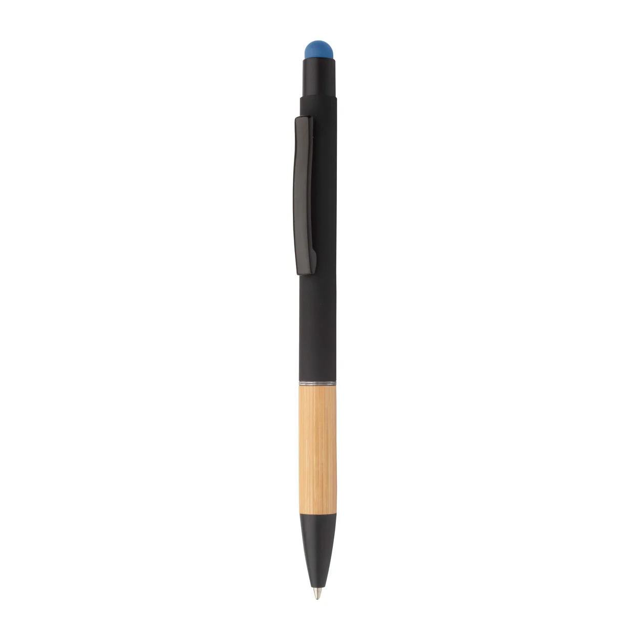 Touchpen Boorly mit Kugelschreiber, blau, schwarz – Bild 2