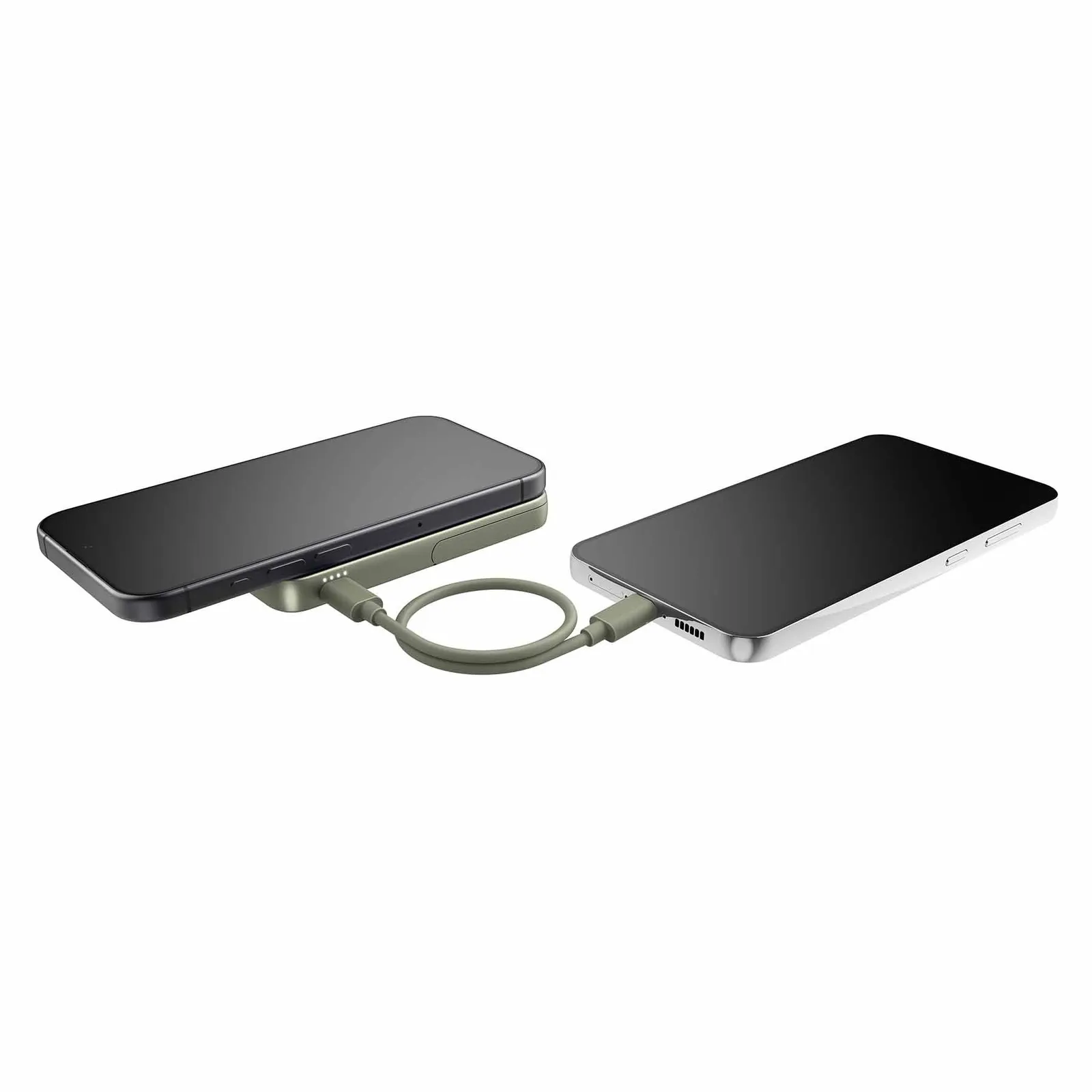 Fresh 'n Rebel Magnetische kabellose Powerbank 5000 mAh, Trockengrün – Bild 7