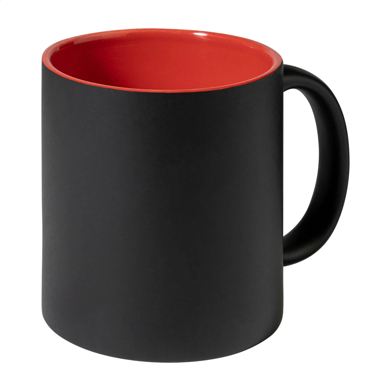 Tasse Bavary, rot, schwarz – Bild 4