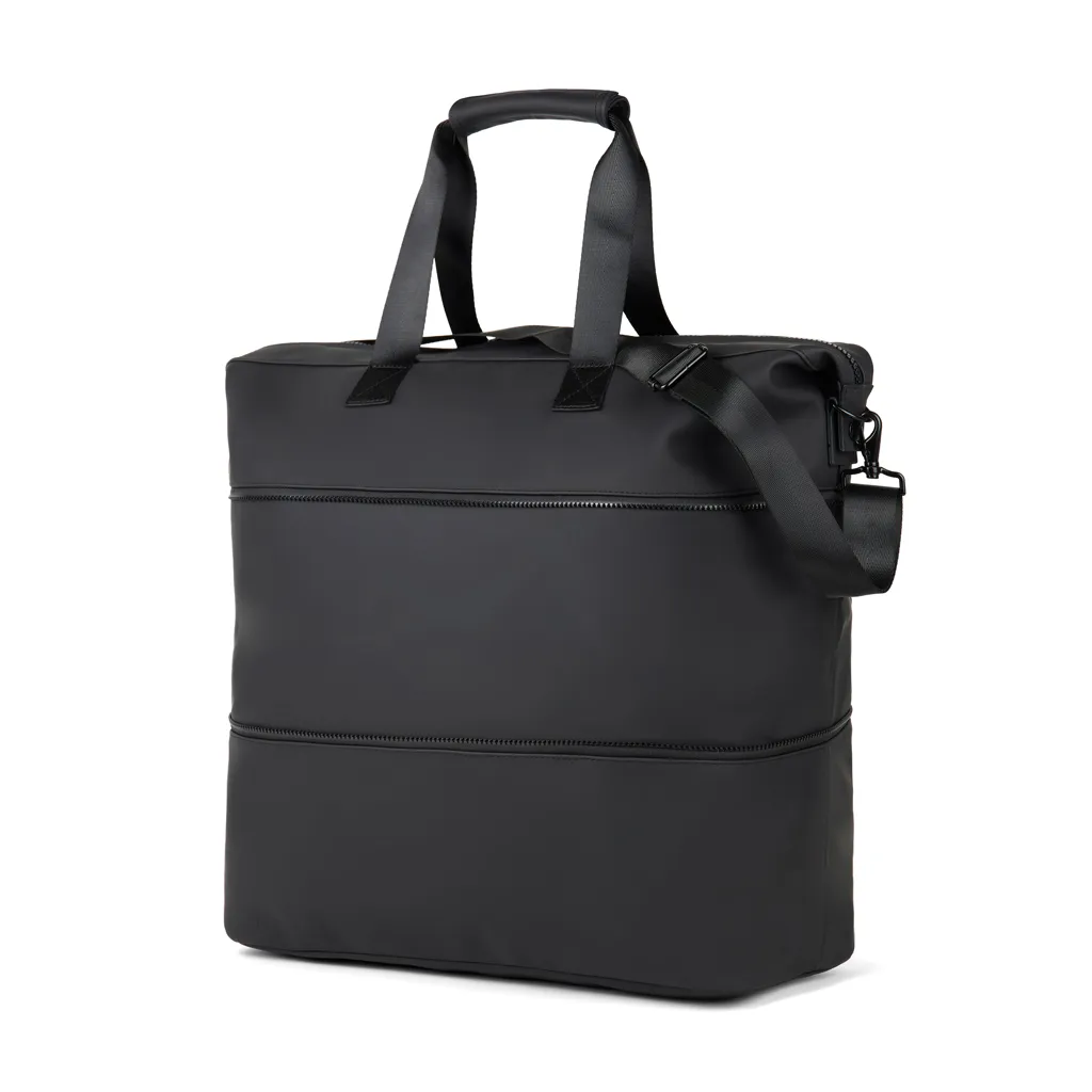 VINGA Baltimore RCS – erweiterbare Wochenendtasche, schwarz – Bild 2
