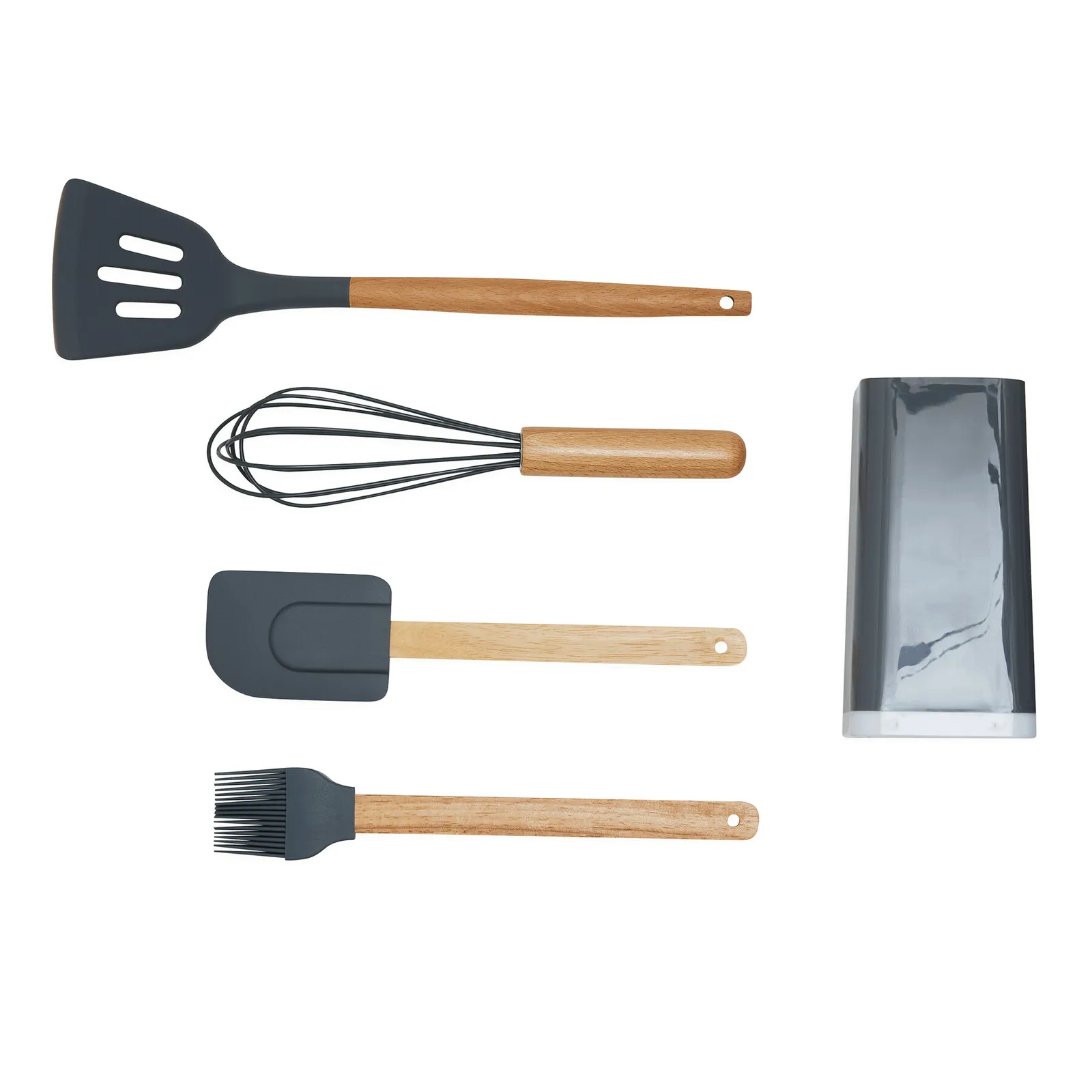 COOKING TOOLS - Küchenhelfer-Set grau, grau – Bild 2