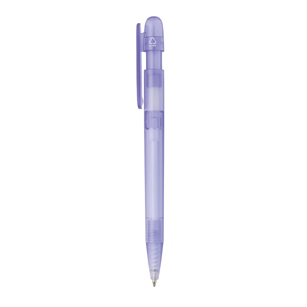 Devin transparenter Stift aus GRS zertifiziertem rABS, lila – Bild 3