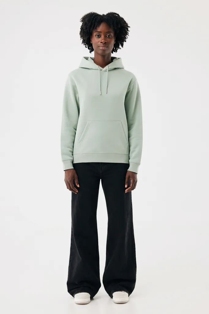 IQONIQ Joshua Hoodie aus recycelter Baumwolle, Iceberg green – Bild 6