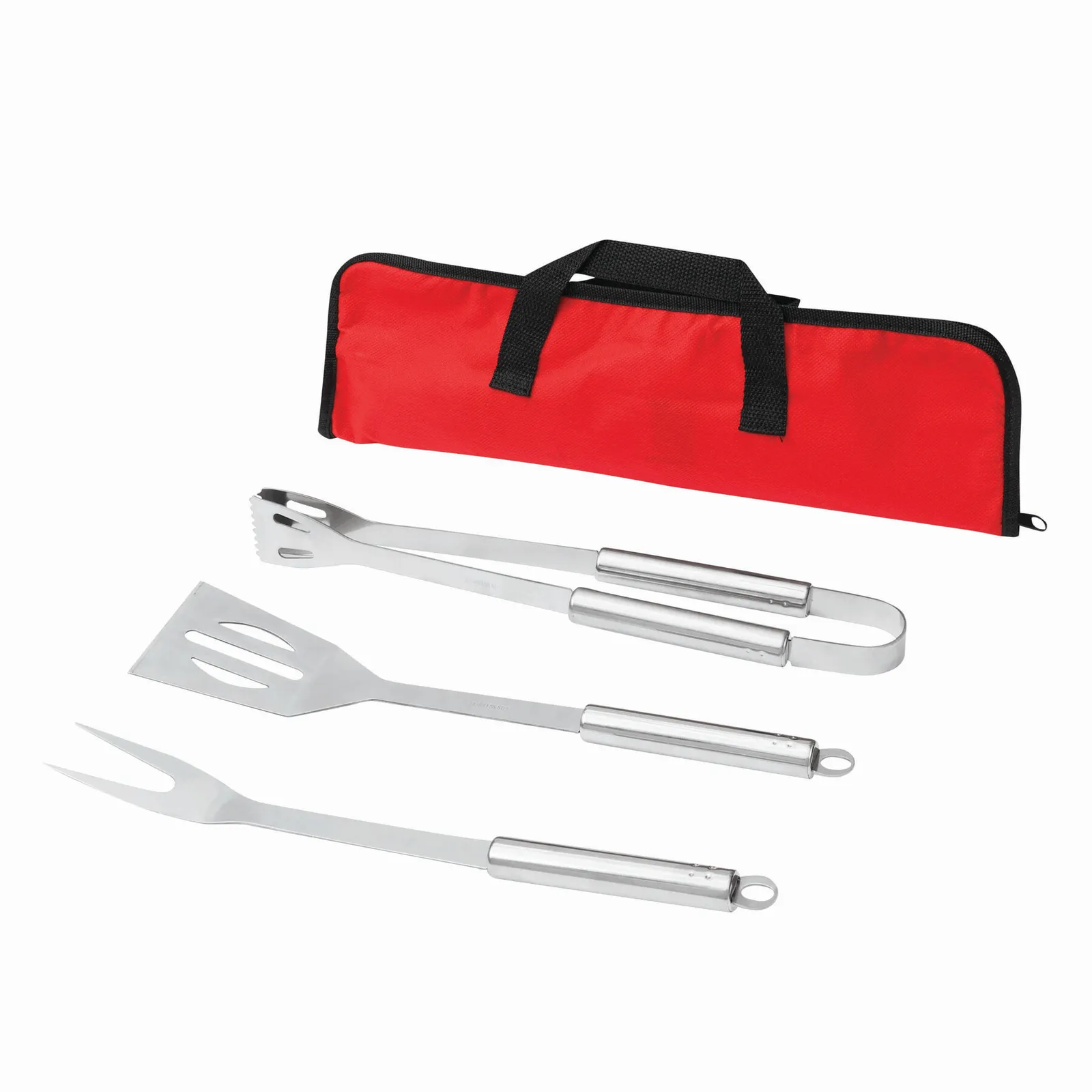 SMOKY - Grillbesteck rot, schwarz
