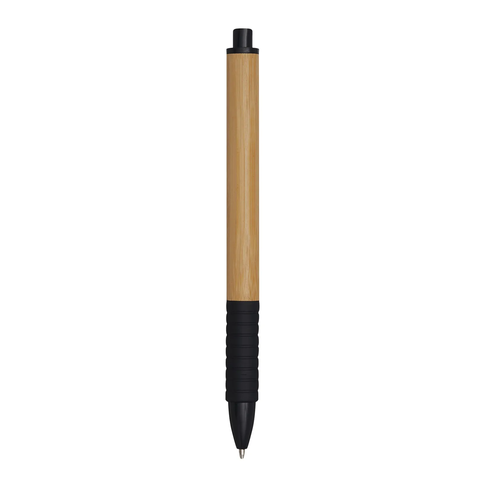 BAMBOO RUBBER - Kugelschreiber, braun, schwarz – Bild 4