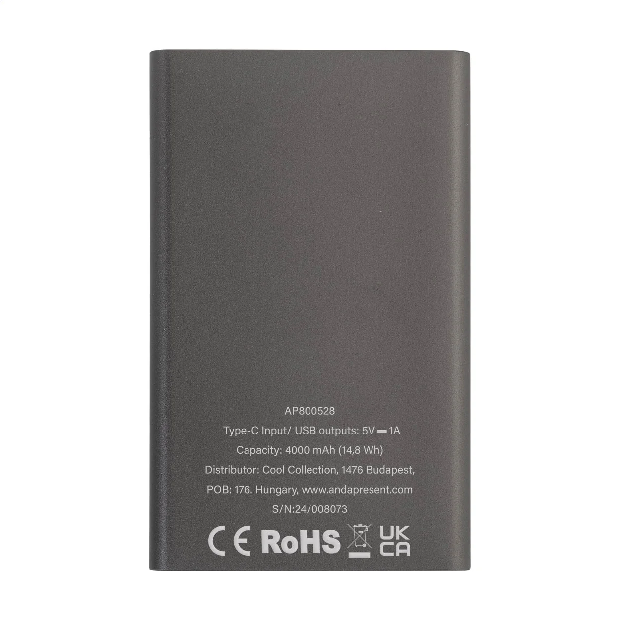Powerbank RaluFour, grau – Bild 4