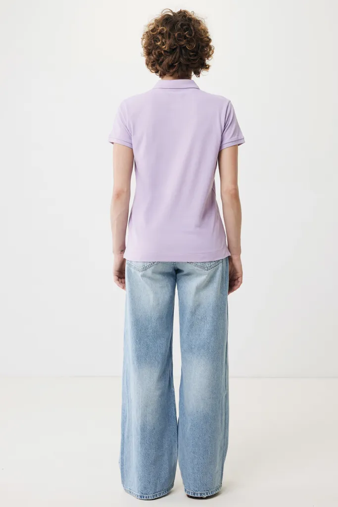 IQONIQ Yosemite Damen Piqué-Poloshirt aus rec. Baumwolle, lavender – Bild 6