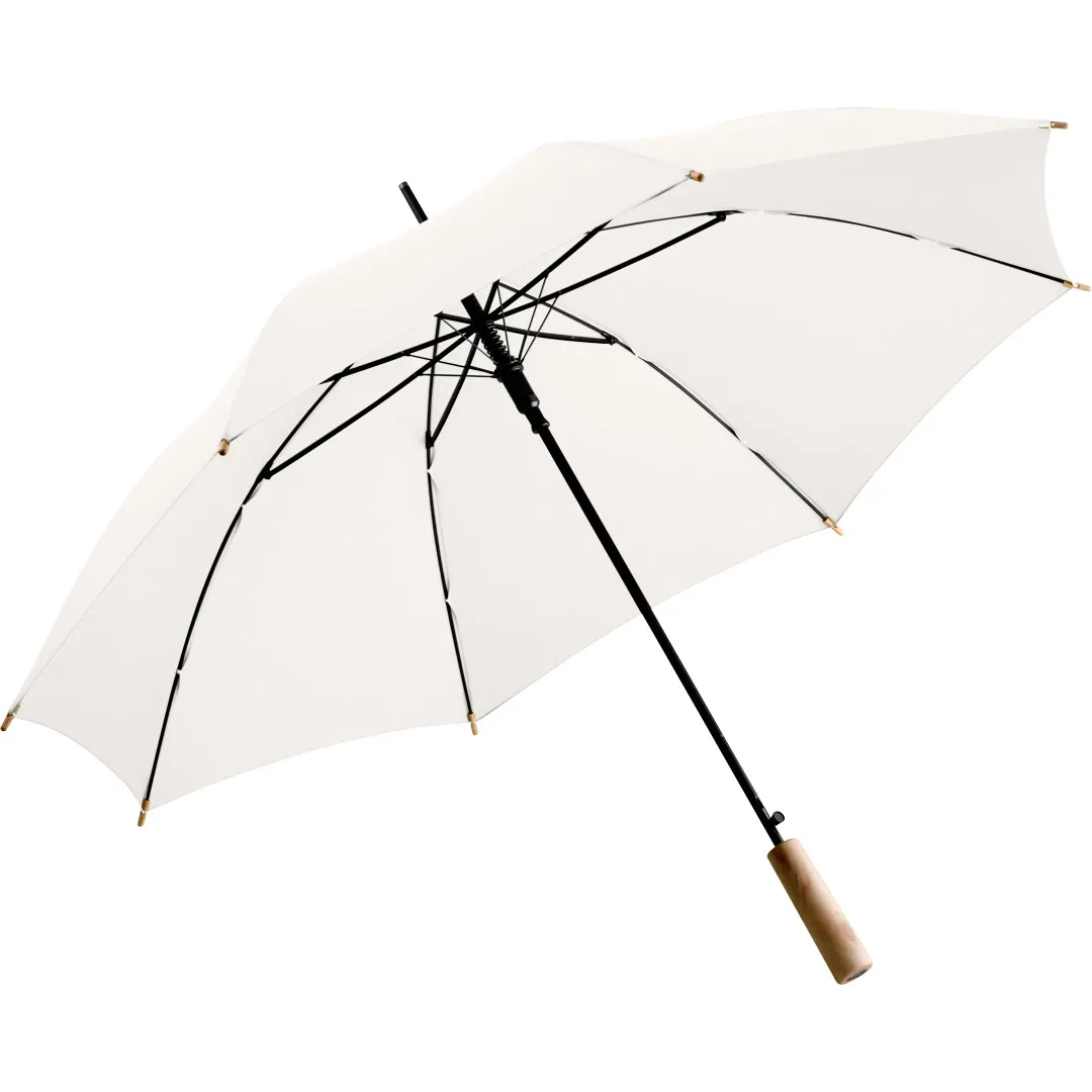 AC-Stockschirm ÖkoBrella, naturweiß wS – Bild 2