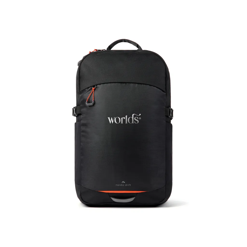 Nordic Drift Trail RCS Daypack 16L, schwarz – Bild 8