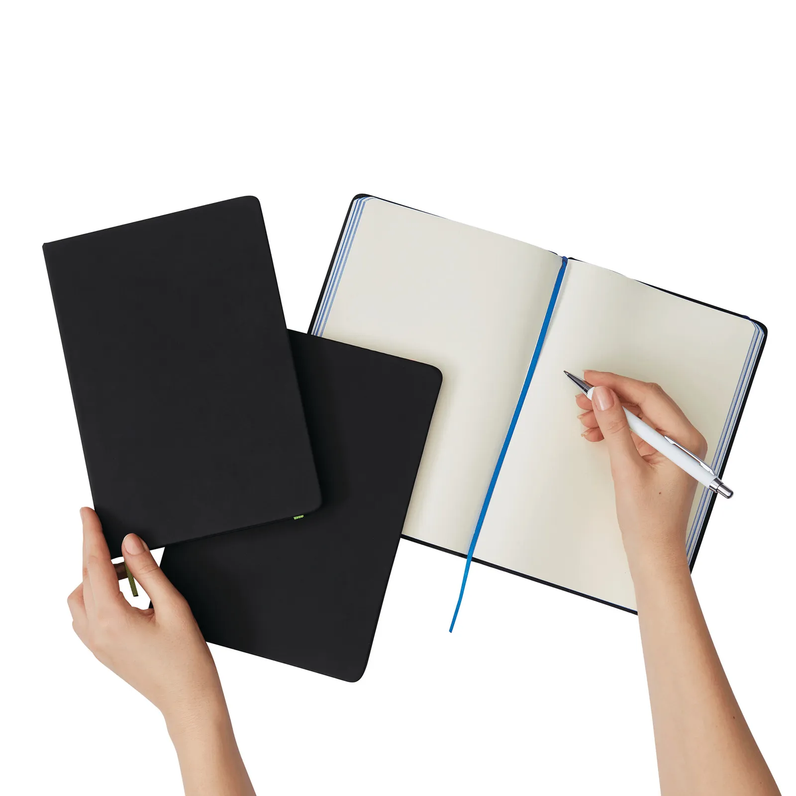 LECTOR A5 - Notizbuch LECTOR im DIN-A5-Format, blau, schwarz – Bild 6