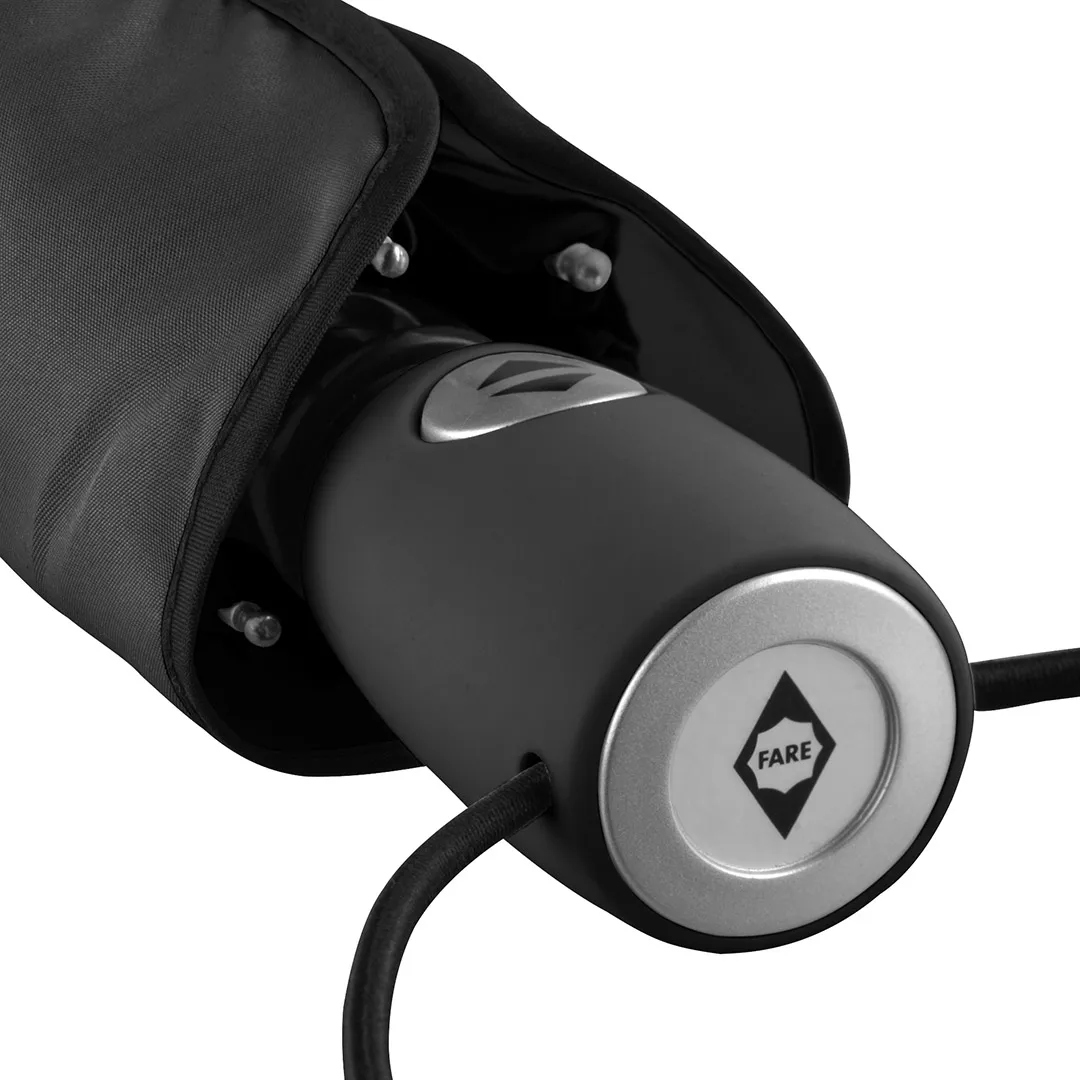 Mini-Taschenschirm FARE® AOC, schwarz – Bild 9