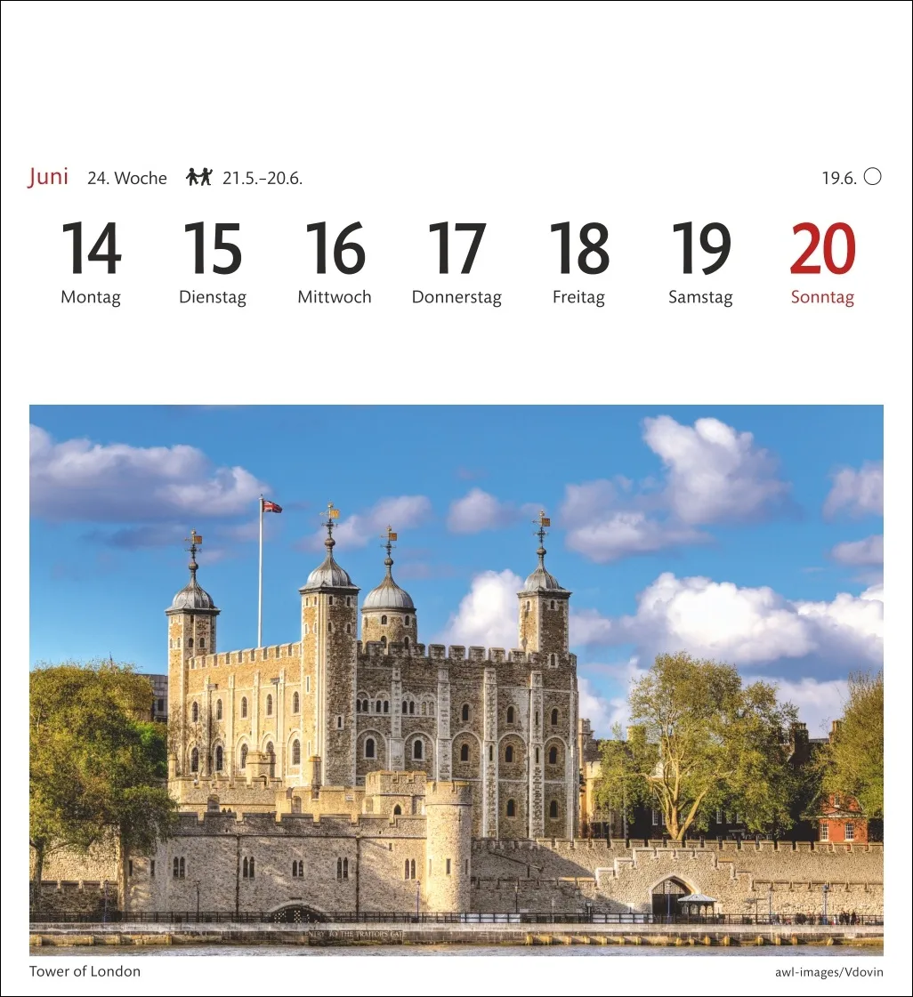 London Sehnsuchtskalender 2027 – Bild 6