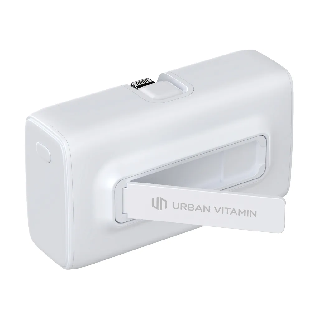 Urban Vitamin Los Angeles 20W Powerbank aus RCS rec. Plastik, weiß – Bild 6