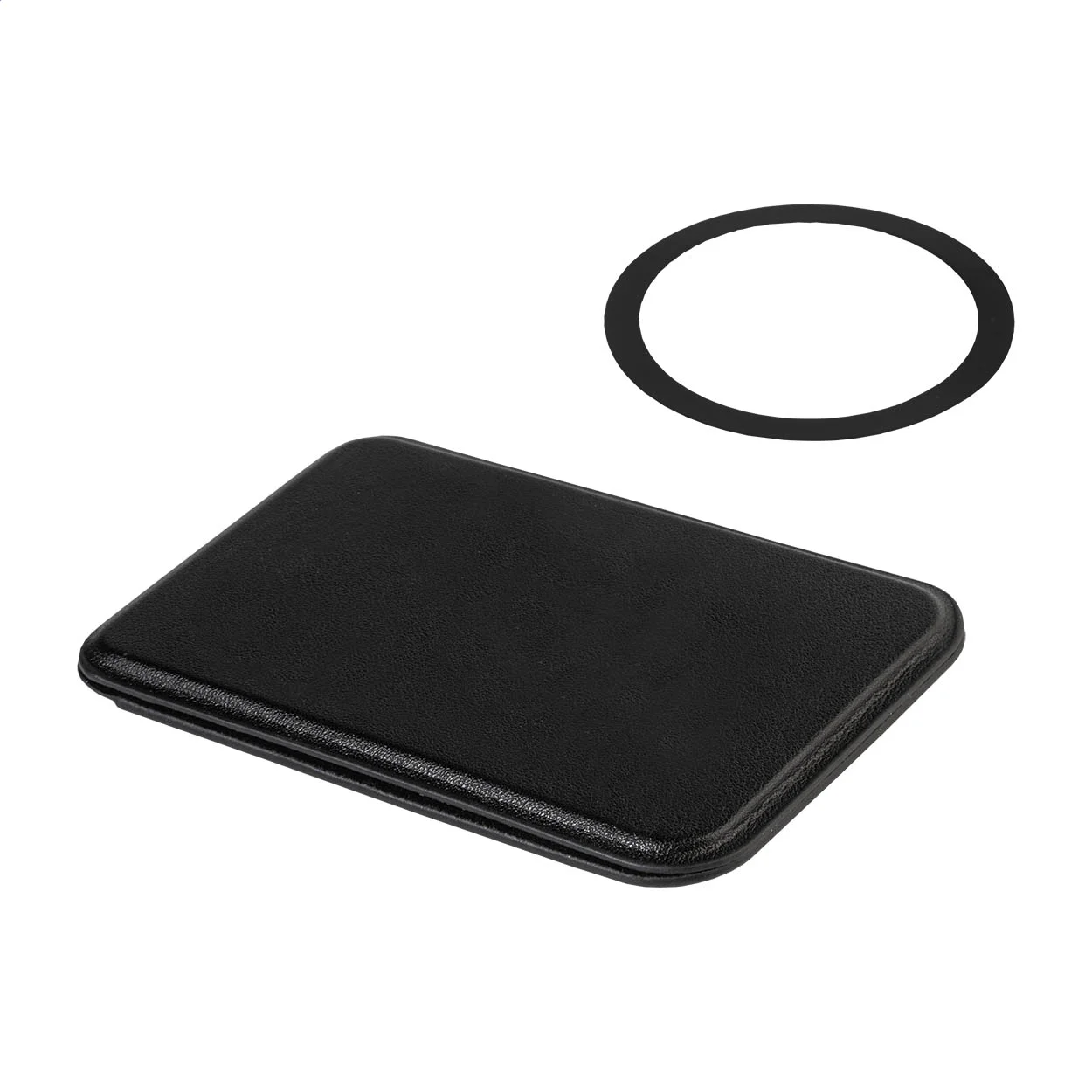 Magnetisches Kreditkartenetui aus RPU Snaplet Plus, schwarz – Bild 4