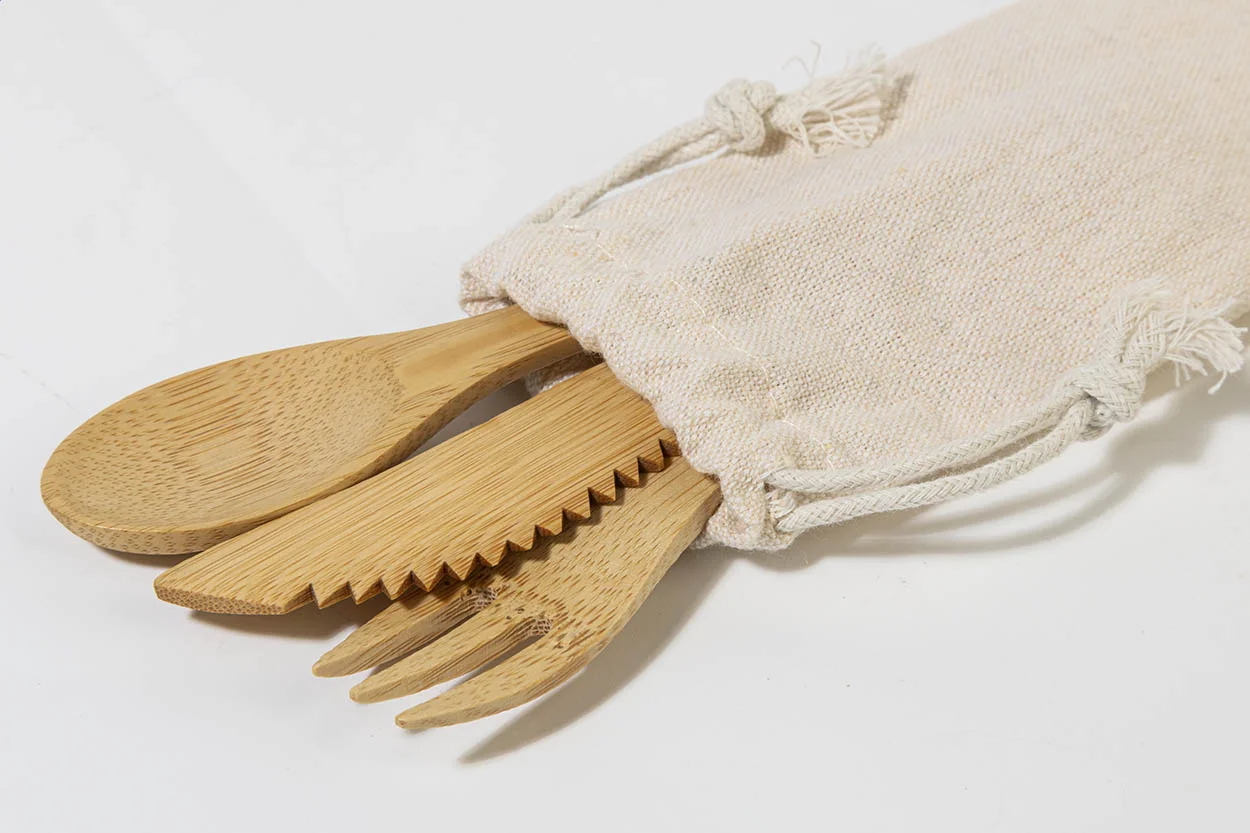 Besteckset Bomino, natur – Bild 5