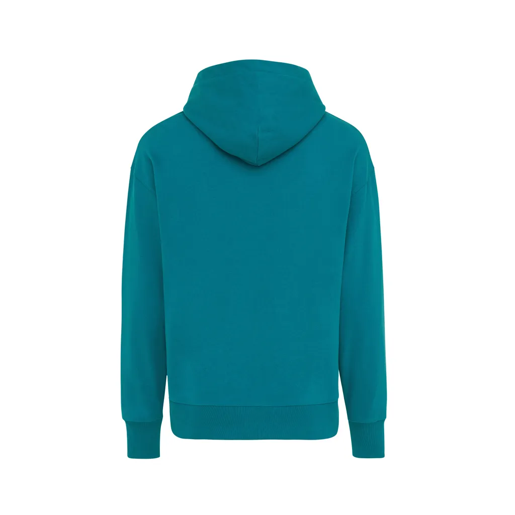 IQONIQ Yoho Relax-Hoodie aus recycelter Baumwolle, verdigris – Bild 2