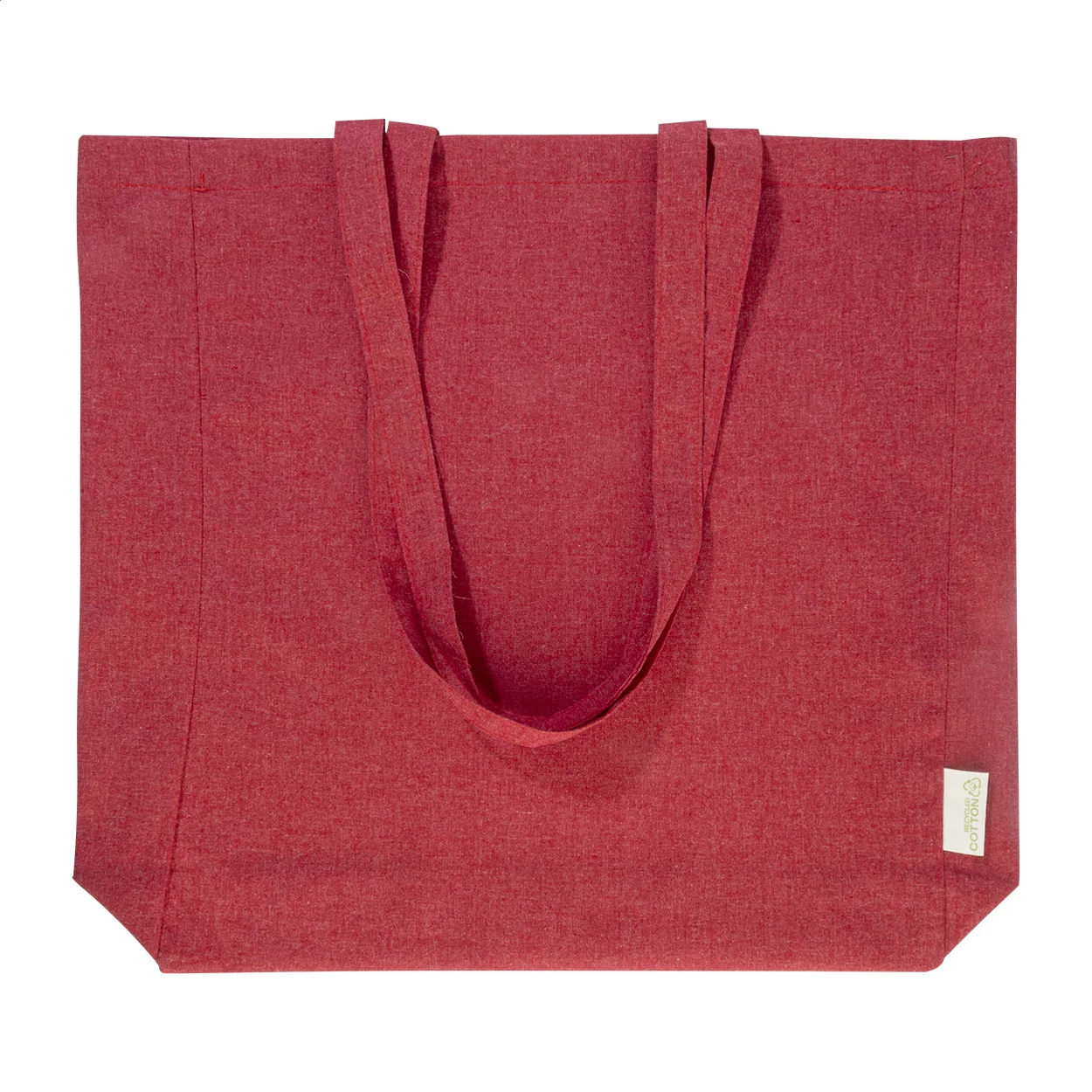 Einkaufstasche Guspex Hue aus recycelter Baumwolle, rot – Bild 3